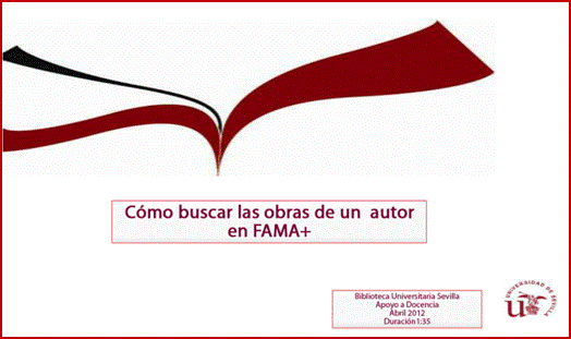 busqueda autor tutorial fama+